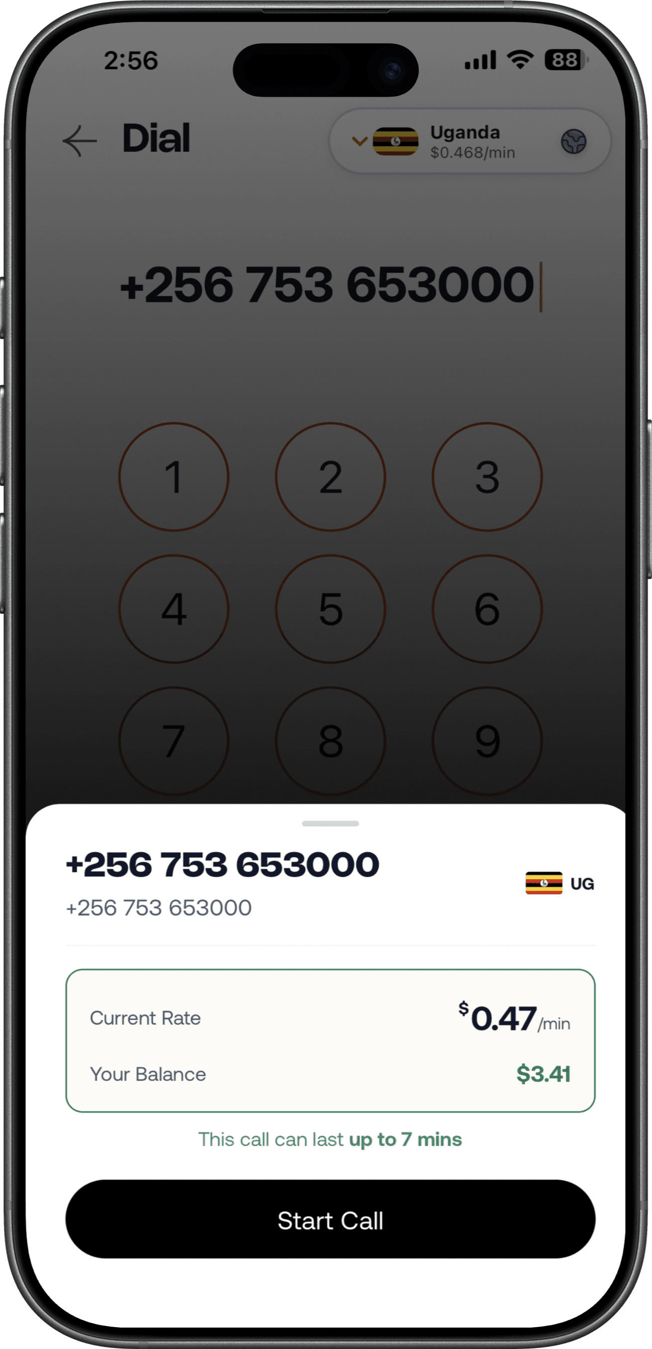 Unicaller App Preview Right